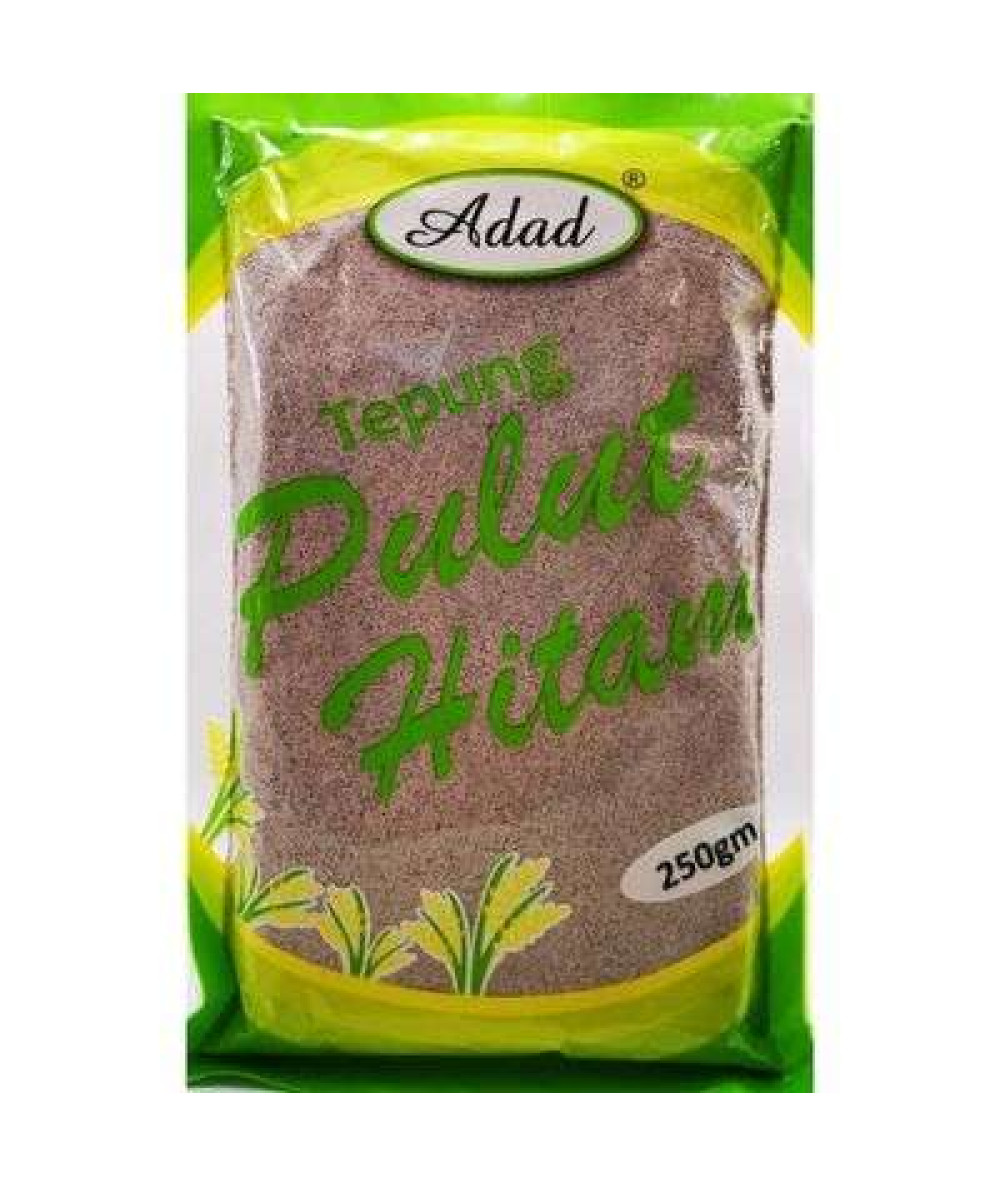 ADAD TEPUNG PULUT HITAM 250G (黑糯米粉）