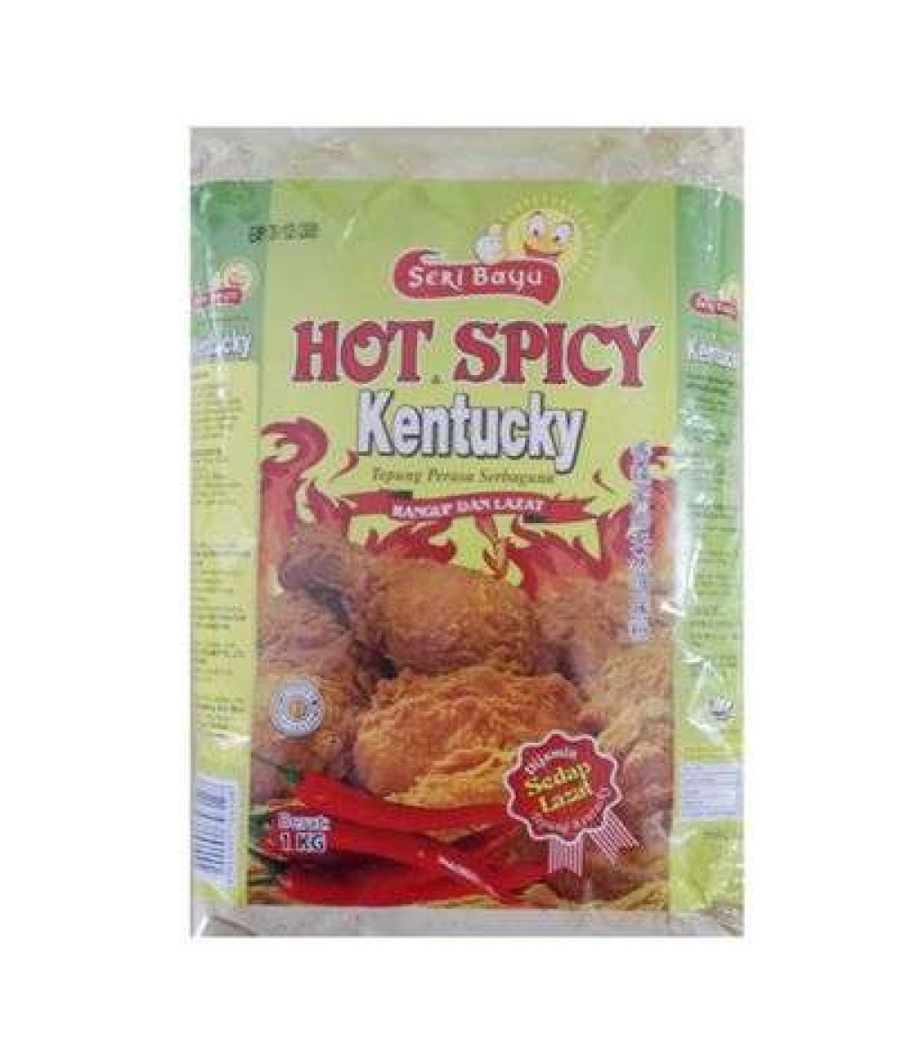 SERI BAYU HOT & SPICY KENTUCKY FLOUR 1KG