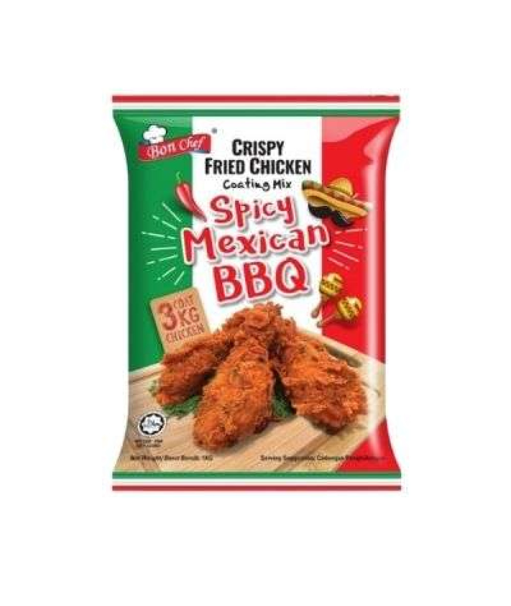 BON CHEF CRISPY FRIED CHICKEN 1KG SPICY MEXICAN 