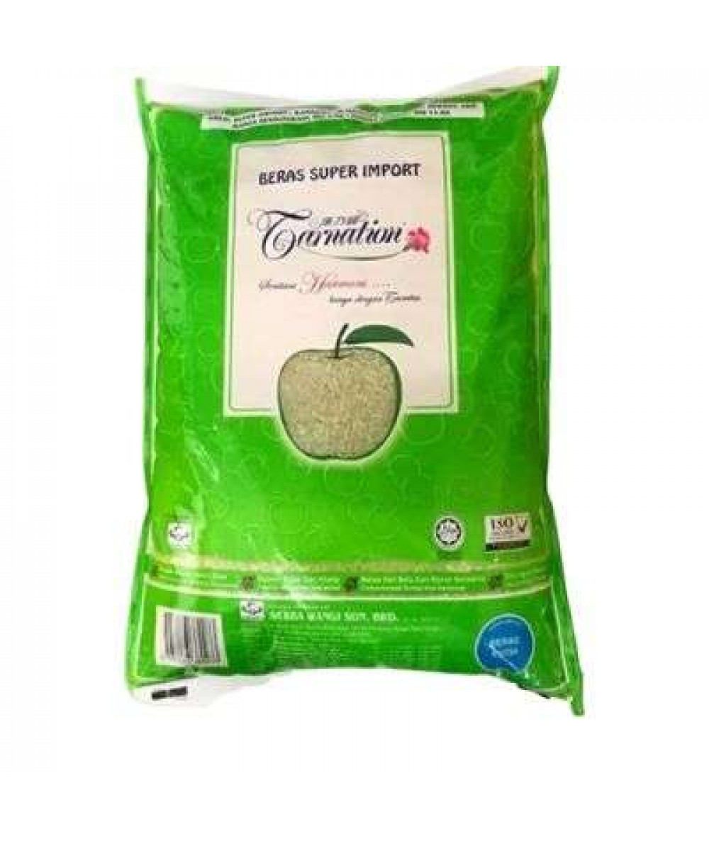 CARNATION BERAS SUPER IMPORT APPLE 5KG GREEN