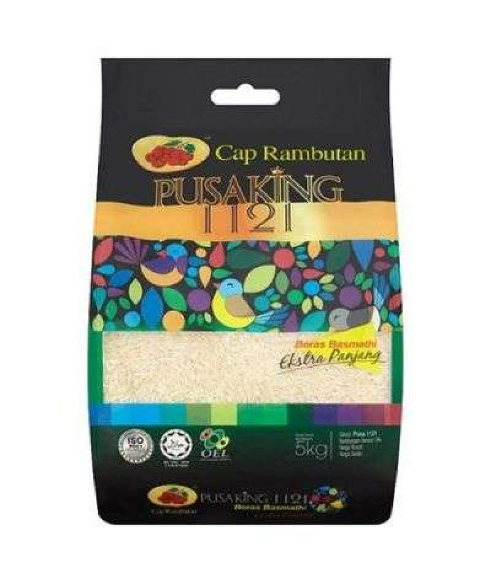 CAP RAMBUTAN BERAS PUSA KING 5KG 