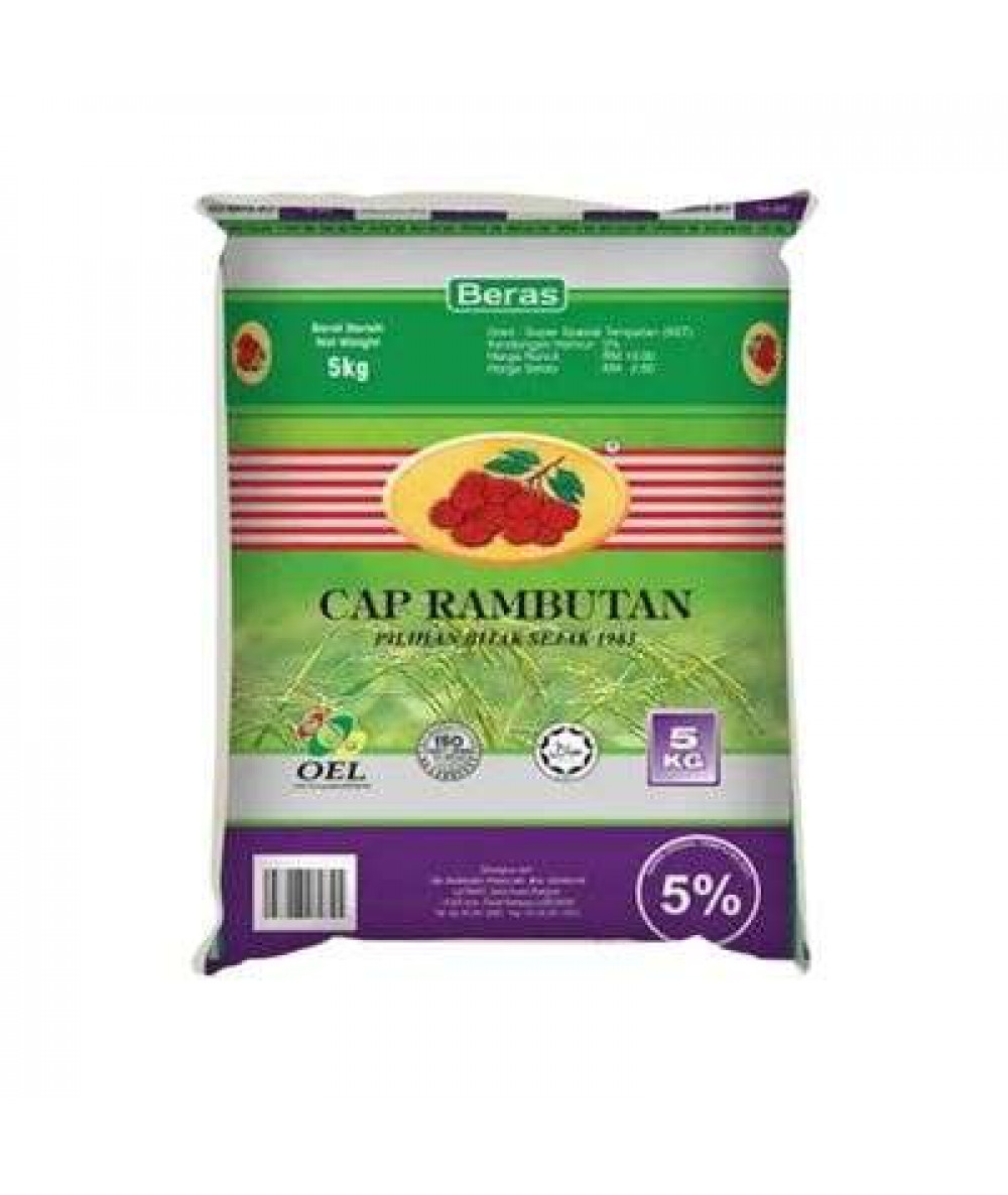 CAP RAMBUTAN TWR HIJAU 5KG