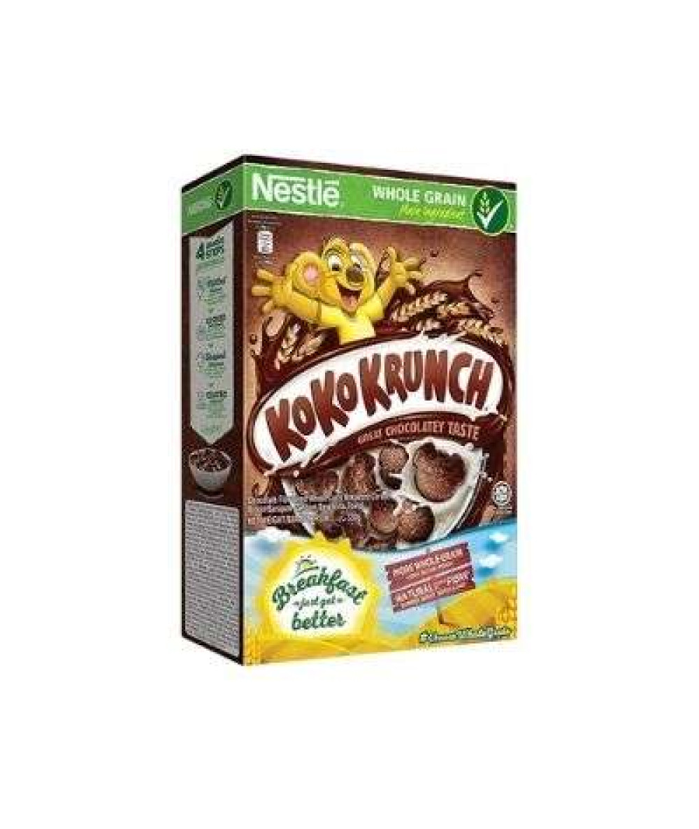 NESTLE KOKO KRUNCH CHOCOLATEY CEREAL 300G 