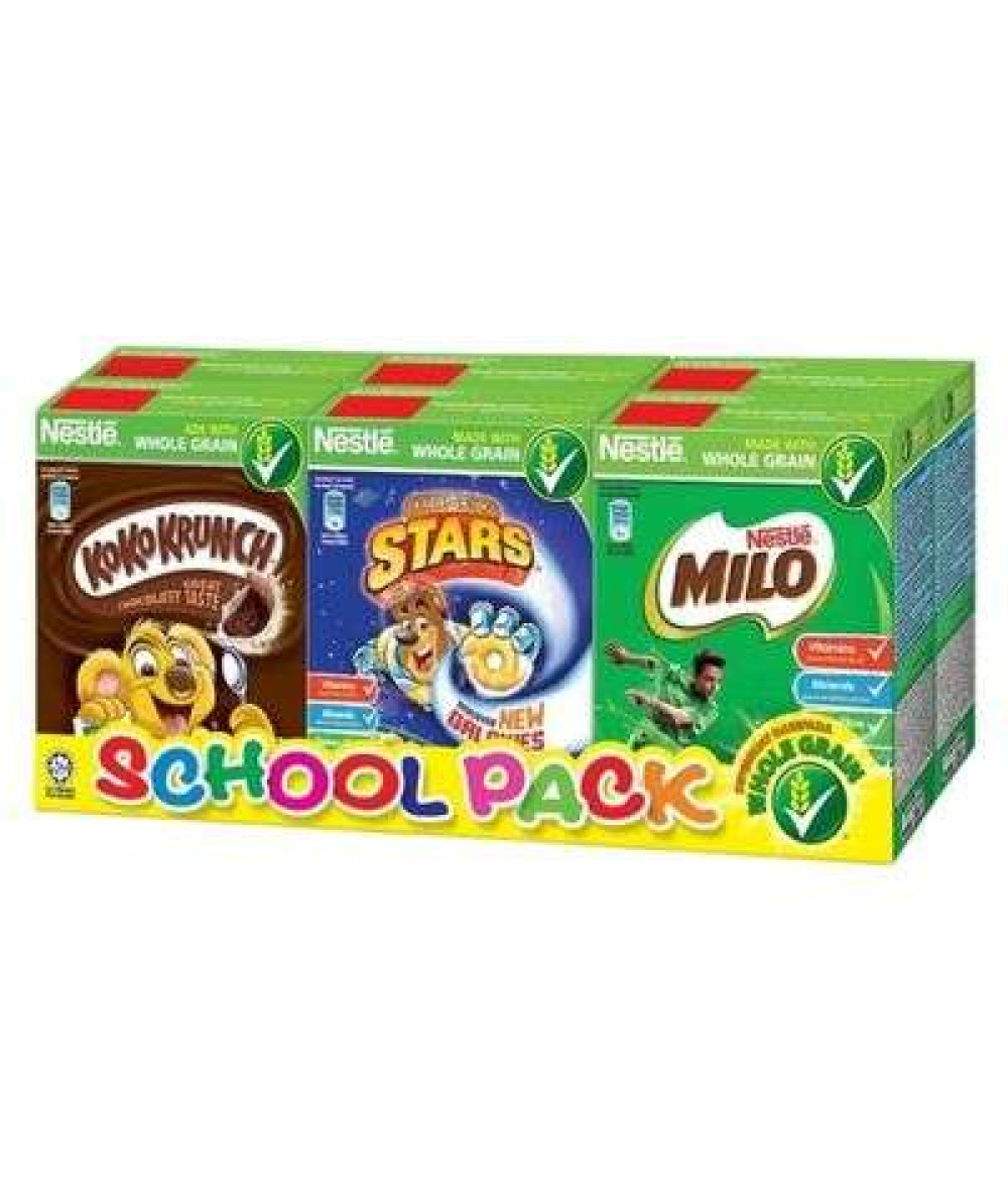 NESTLE SCHOOL PACK CEREAL 140G 