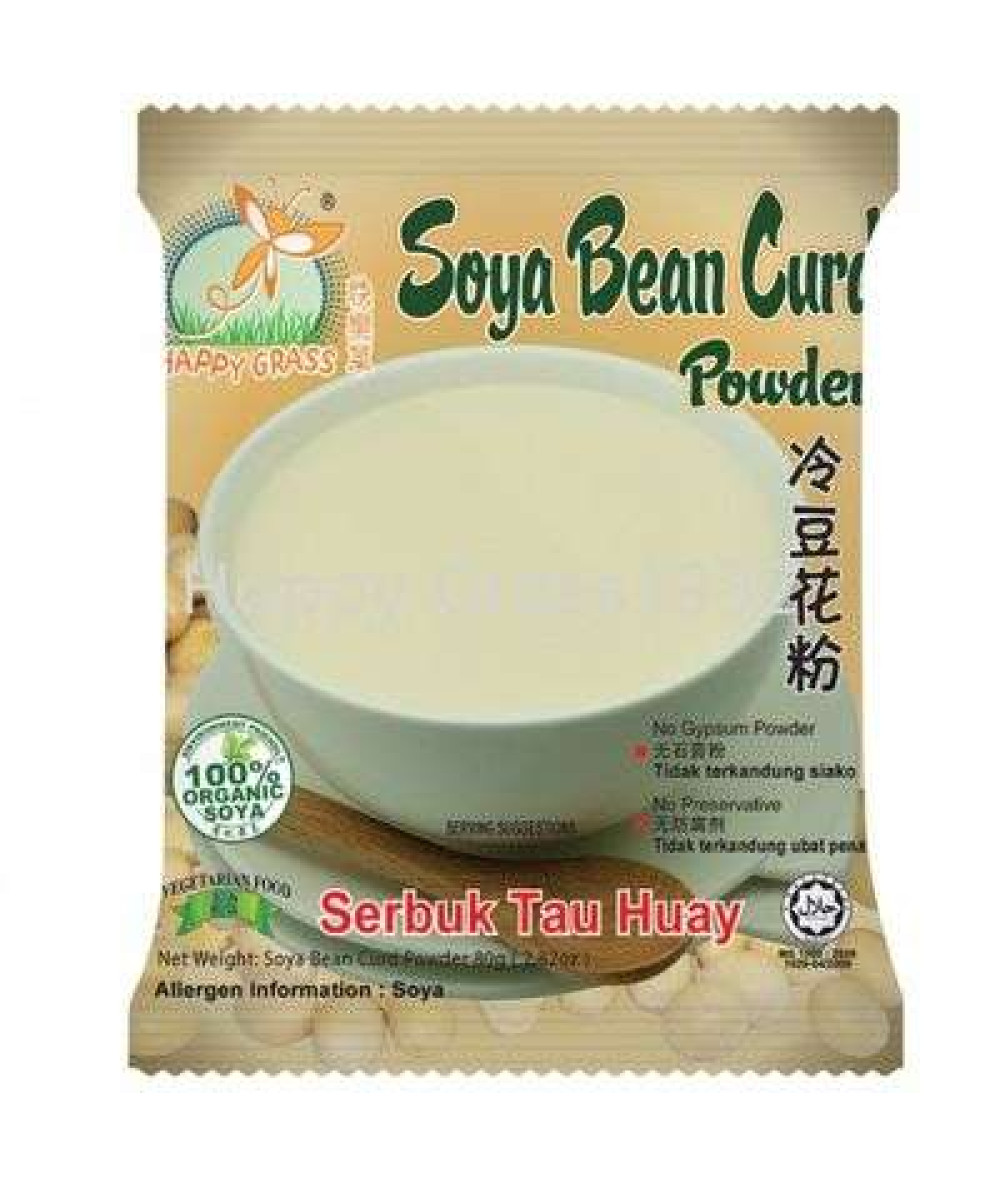 HAPPY GRASS POWDER 80G SOYA BEANCURD