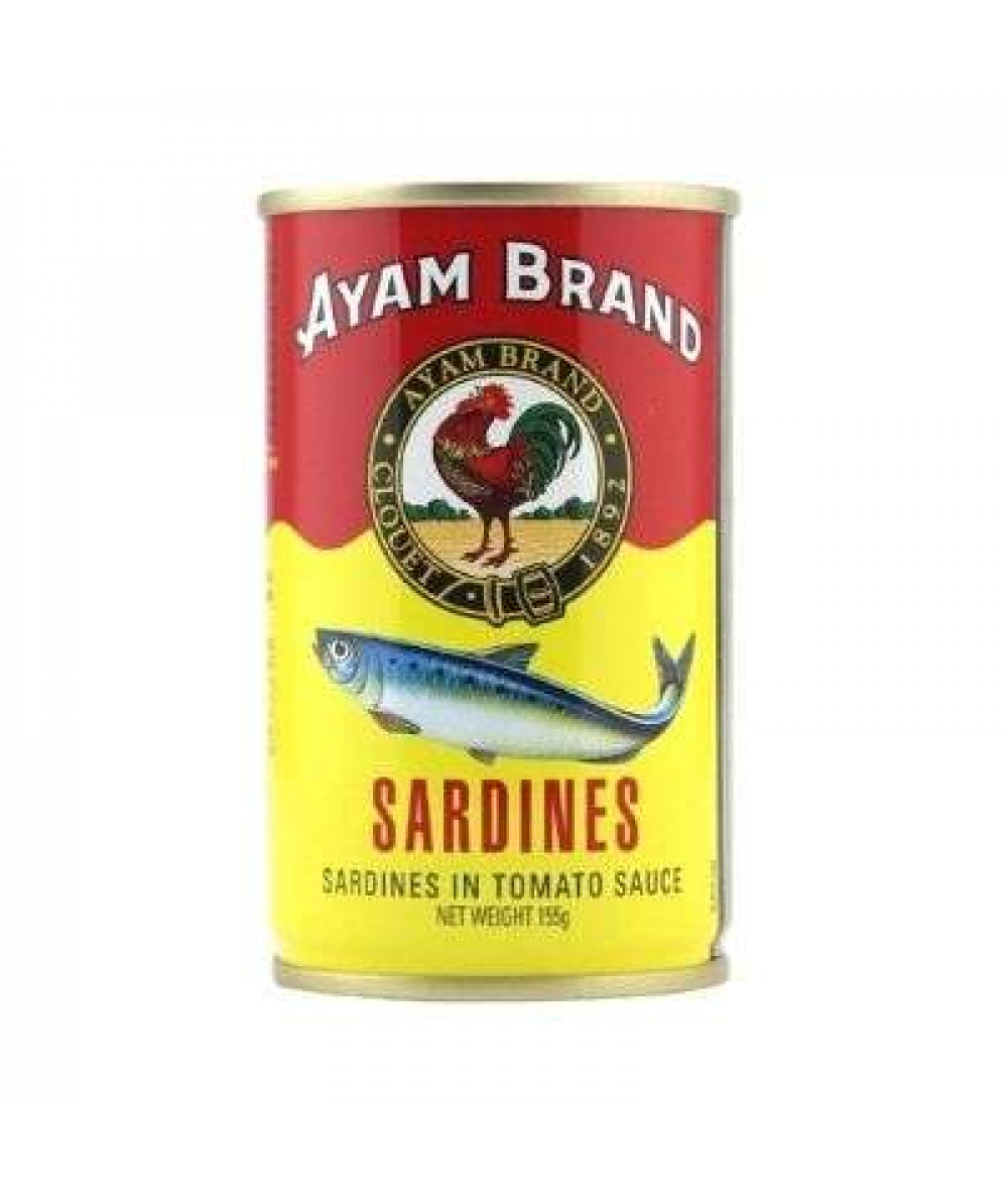 AYAM BRAND SARDINES 155G IN TOMATO SAUCE