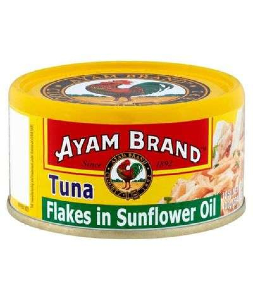 AYAM BRAND TUNA FLAKES 150G  IN SUNFLOWER OIL