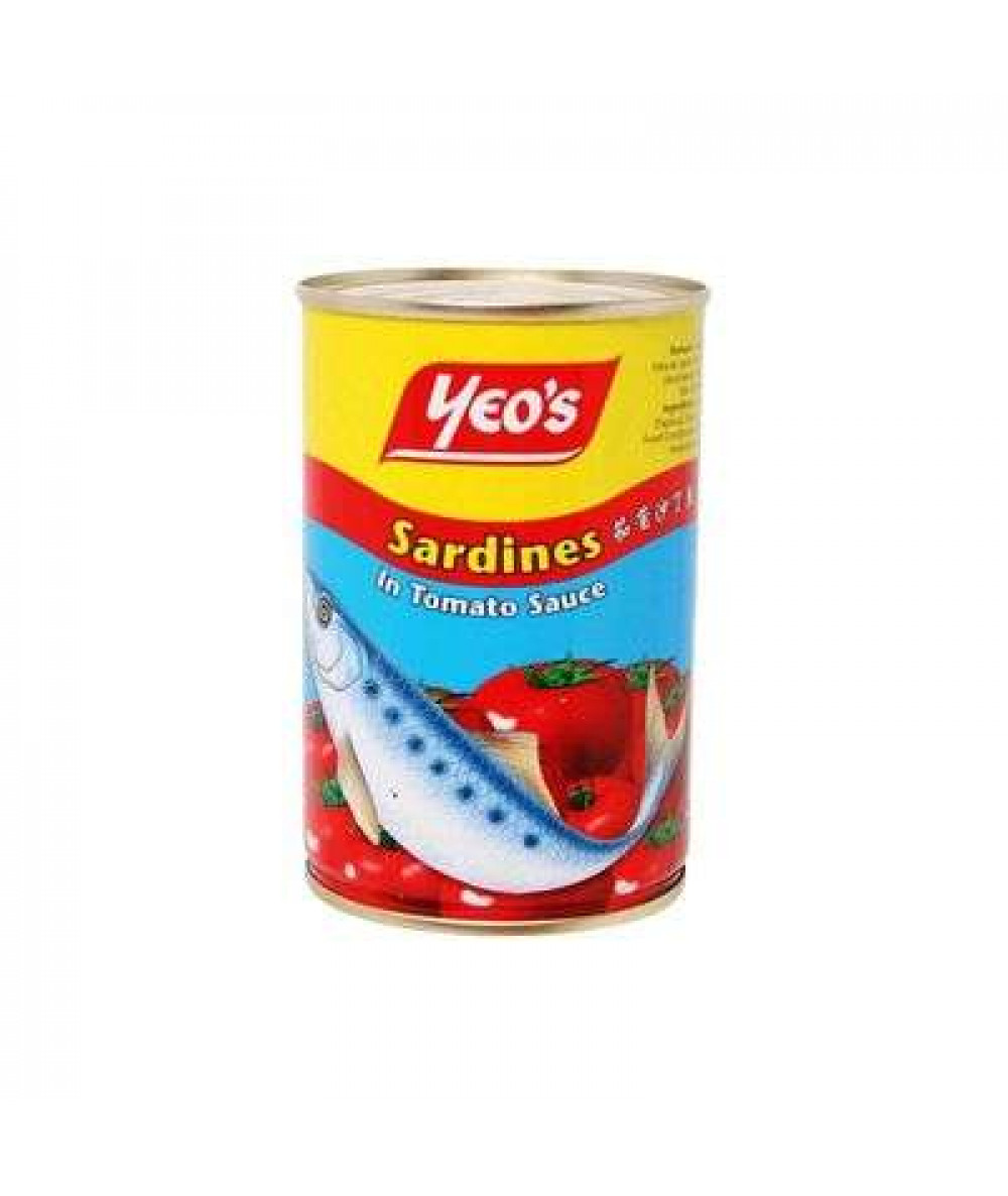 YEO'S 425G SARDINES IN TOMATO