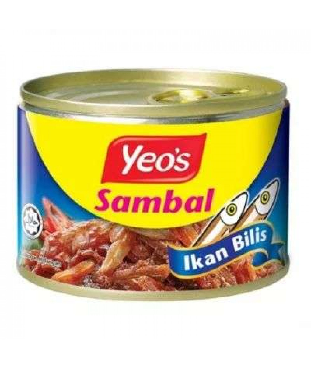 YEO'S 160G ANCHOVIES SAMBAL