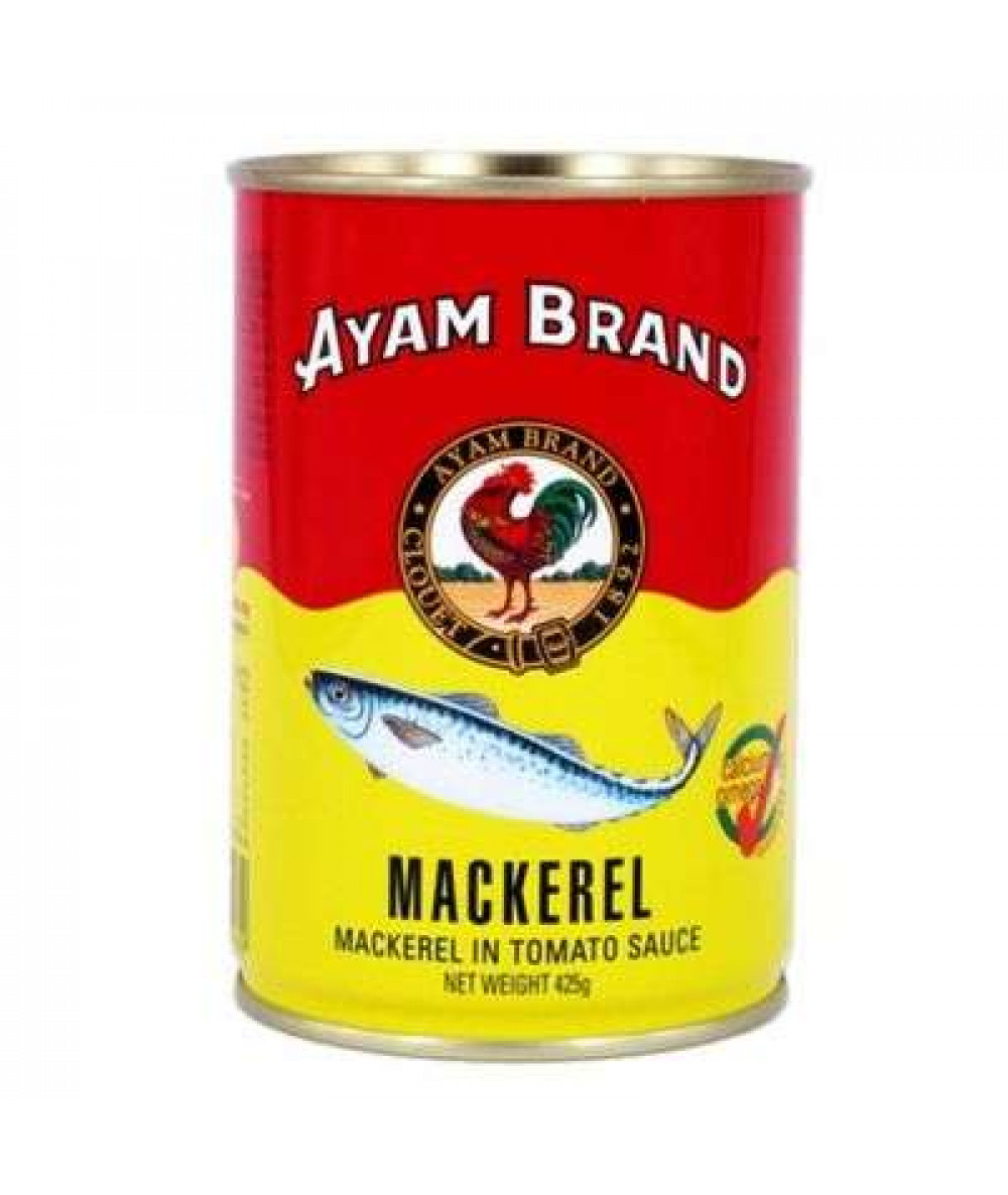 AYAM BRAND MACKEREL 425G IN TOMATO SAUCE