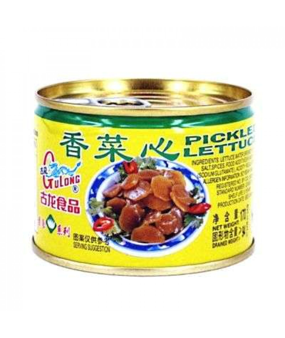 GULONG 170G*48 PICKLED LETTUCE 香脆菜心