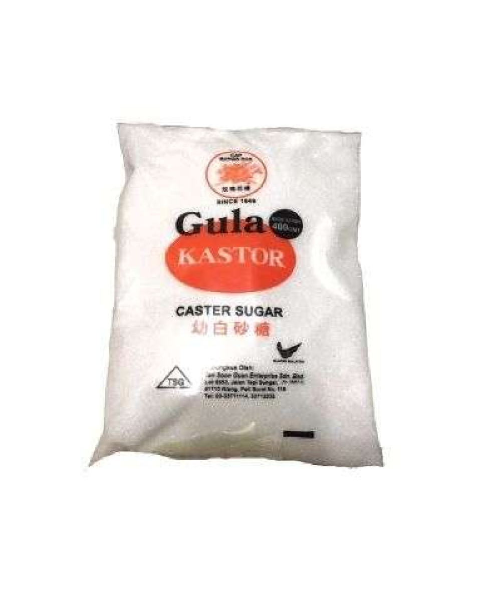 TSG CAP ROS CASTER SUGAR 455G