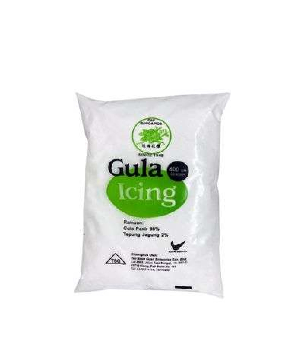 CAP BUNGA ROS GULA ICING 400G