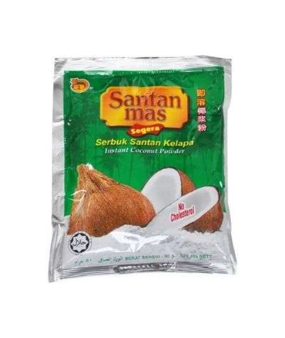 SANTAN MAS INSTANT COCONUT POWDER 50G