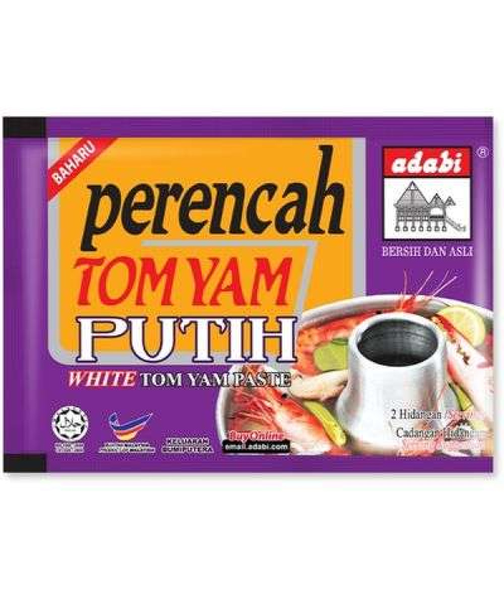 ADABI PERENCAH TOM YAM PUTIH 40G*16 