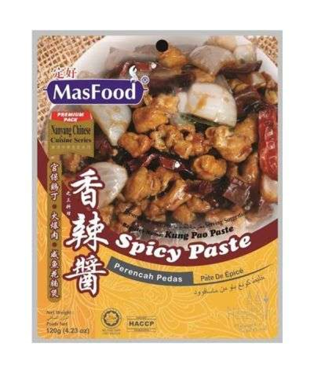 MASFOOD CHINESE PASTE 120G KUNG PAO