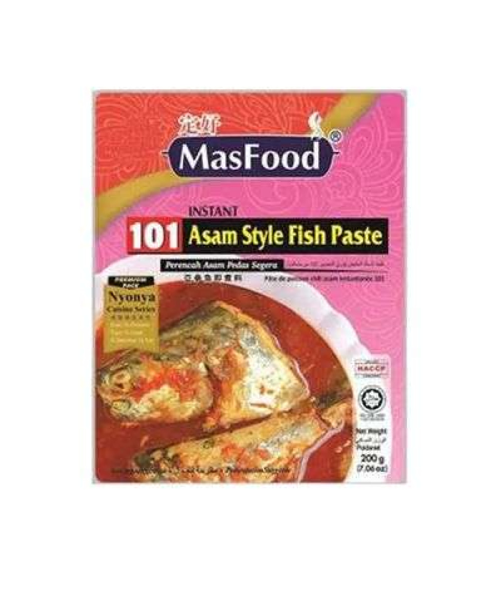 MASFOOD NYONYA PASTE 200G 101 ASAM STYLE FISH