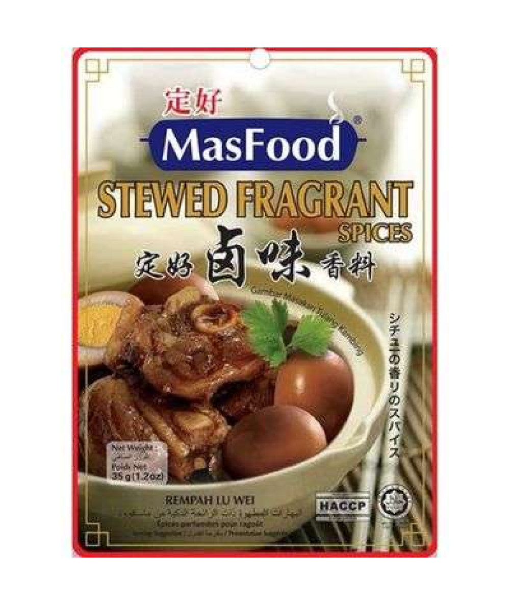 MASFOOD SPICES 35G STEWED FRAGRANT