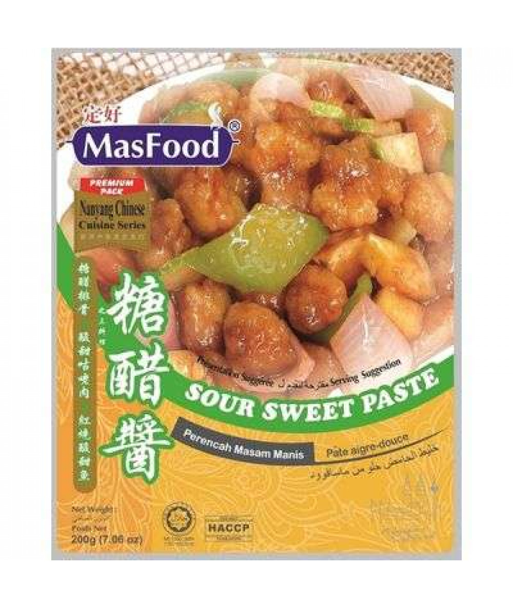 MASFOOD CHINESE PASTE 120G SOUR SWEET