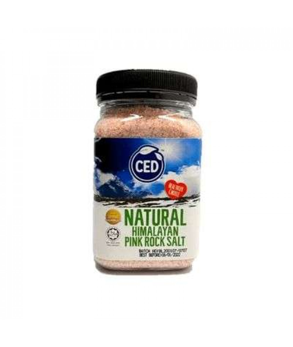 CED NATURAL HIMALAYAN PINK ROCK SALT 400G