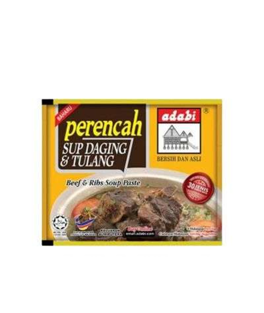 ADABI PERENCAH SUP DAGING & TULANG 40G 