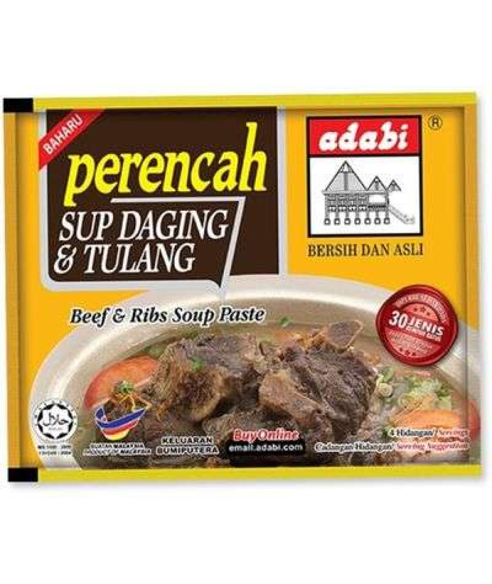 ADABI PERENCAH SUP DAGING & TULANG 100G