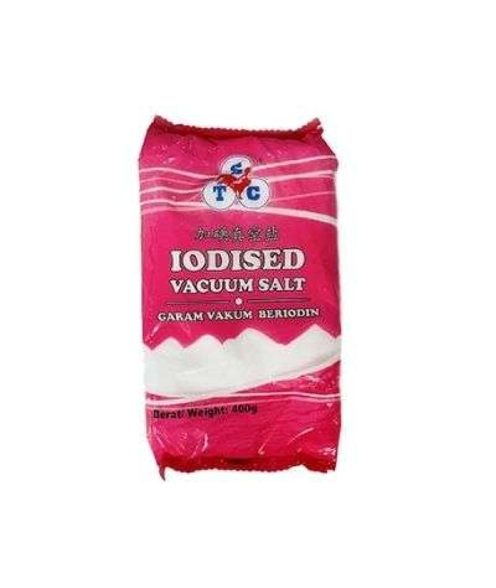 STC IODISED VACUUM SALT 400G		