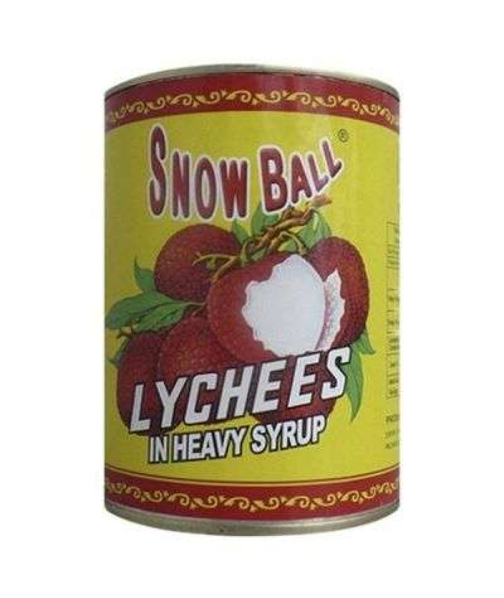 SNOW BALL LYCHEE IN SYRUP 565G