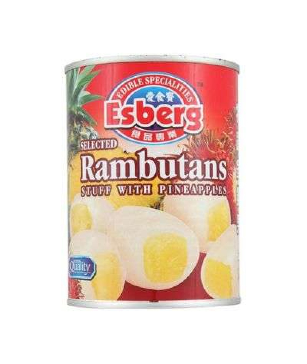 EDIBLE ESBERG 565G RAMBUTANS WITH PINEAPPLES 金銀?