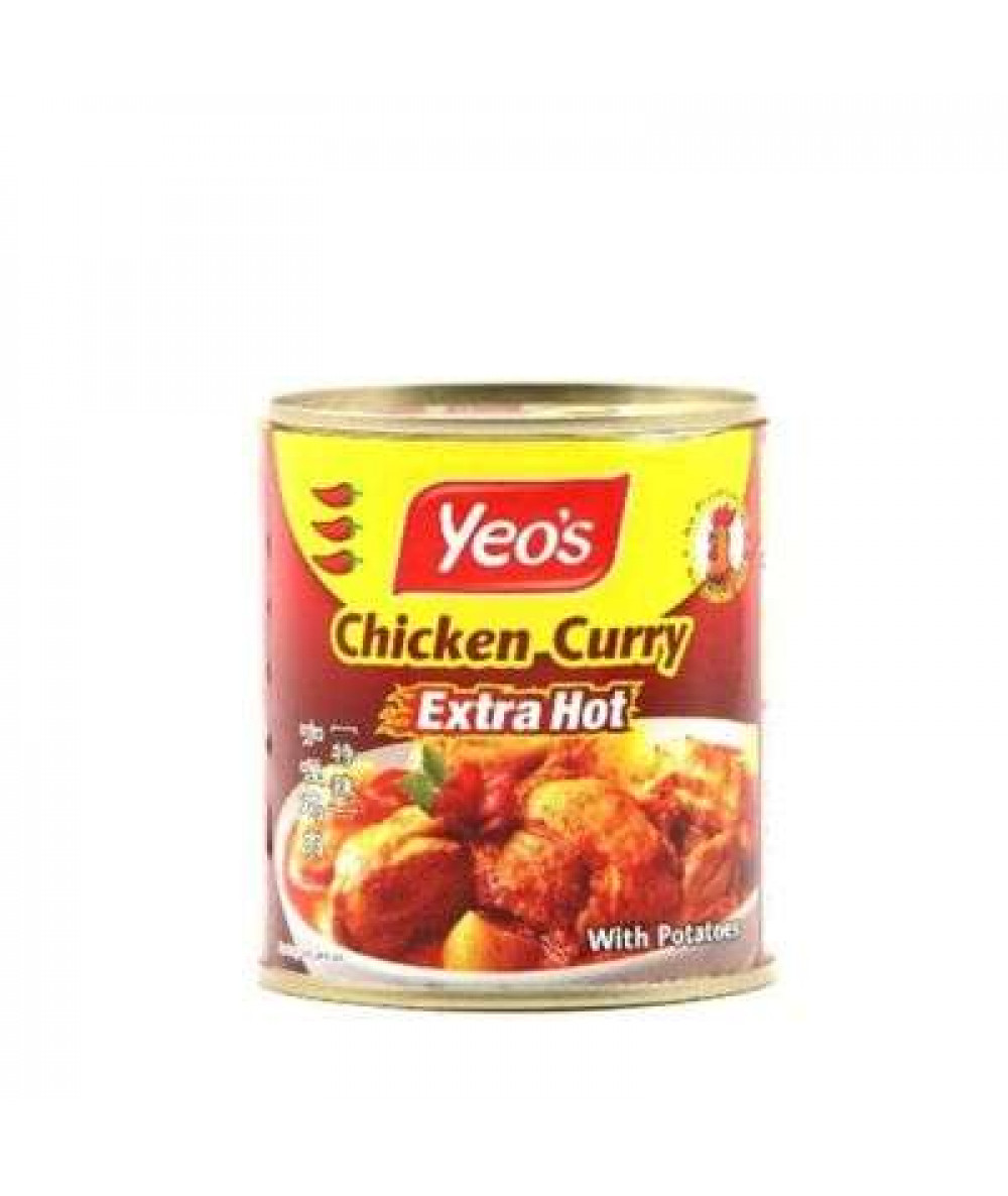 YEO'S 280G CHICKEN CURRY WITH POTATOES (HOT)