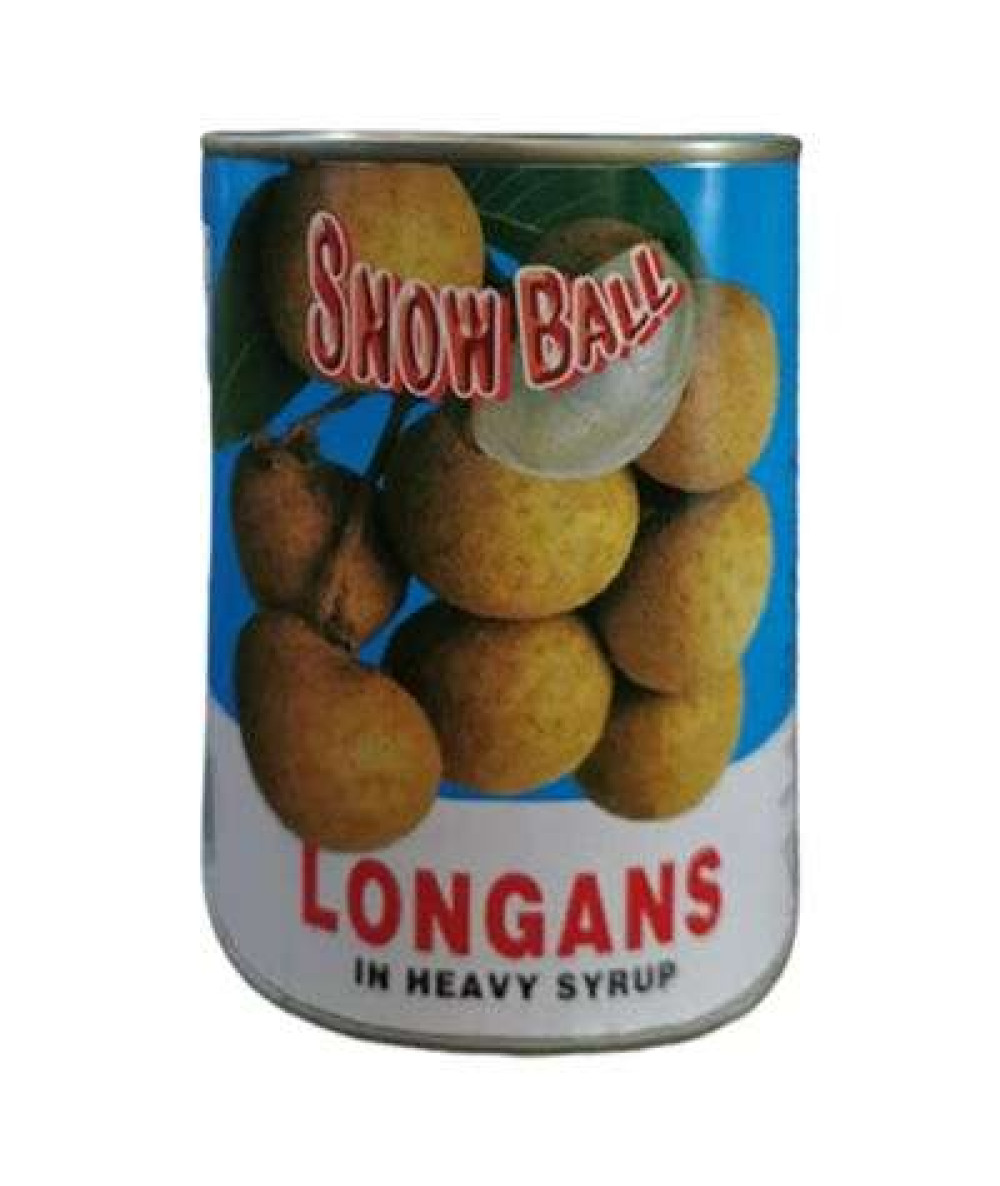 SNOW BALL LONGANS IN HEAVY SYRUP 565G