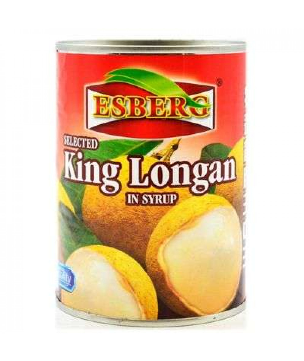 EDIBLE ESBERG 565G KING LONGAN IN SYRUP 龙眼王