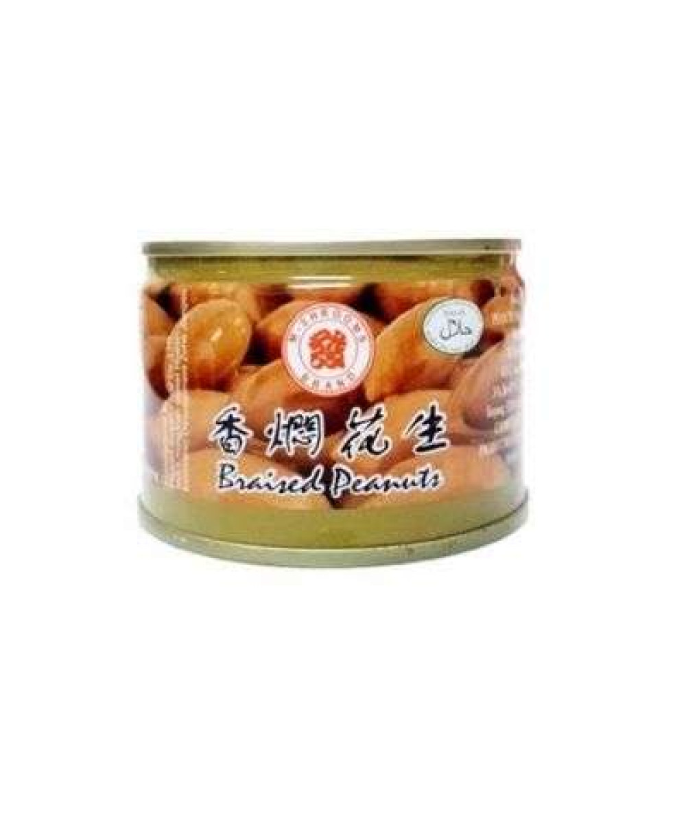 M-SHROOMS BRAND BRAISED PEANUTS 170G