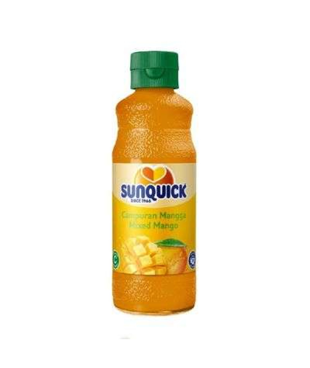 SUNQUICK 300ML*12 MIXED MANGO