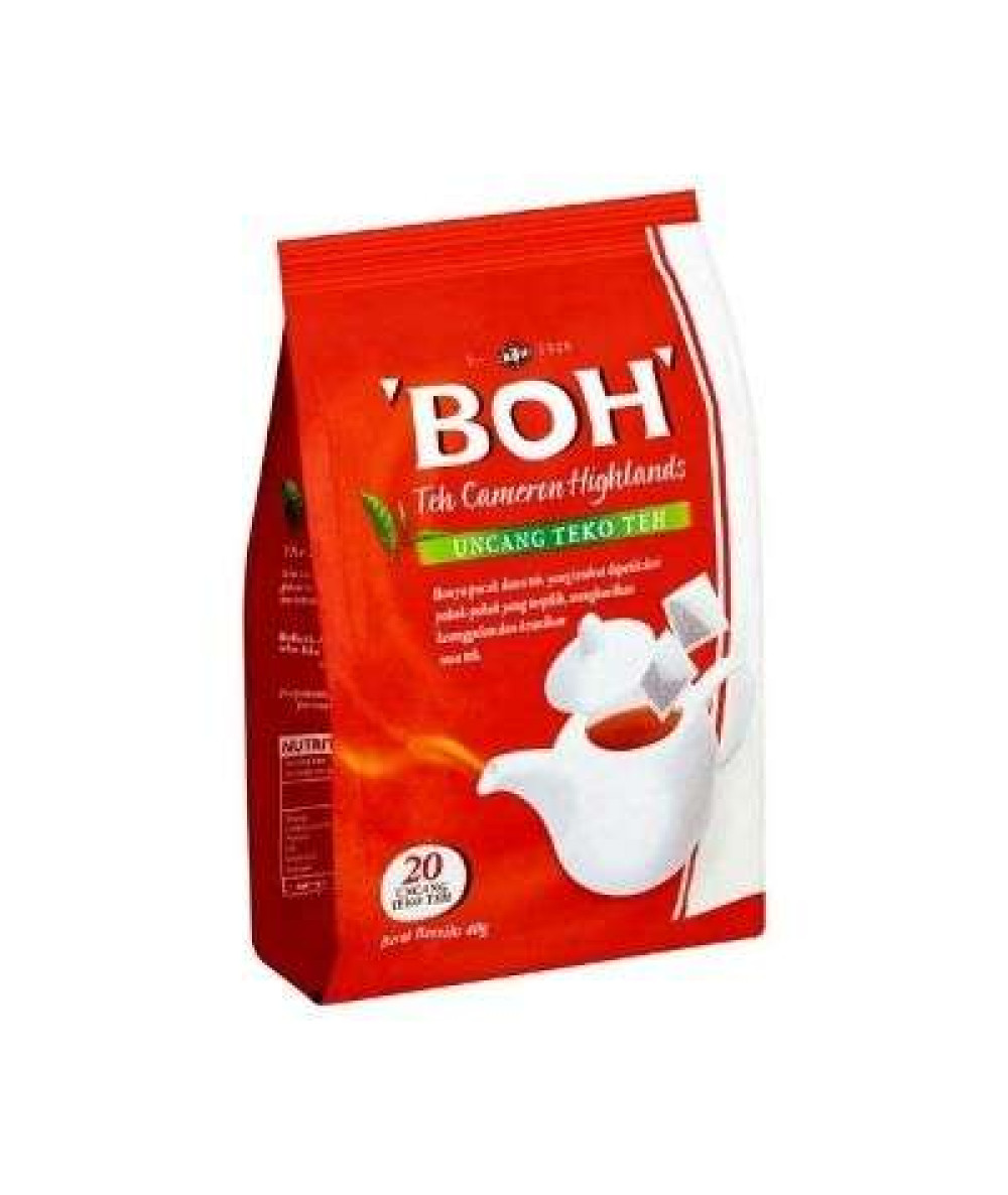 BOH TEA POTBAGS 2G*20