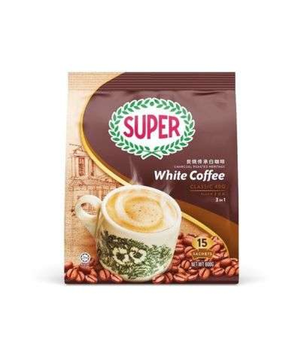 SUPER CHARCOAL W.COFFEE 35G*15'S