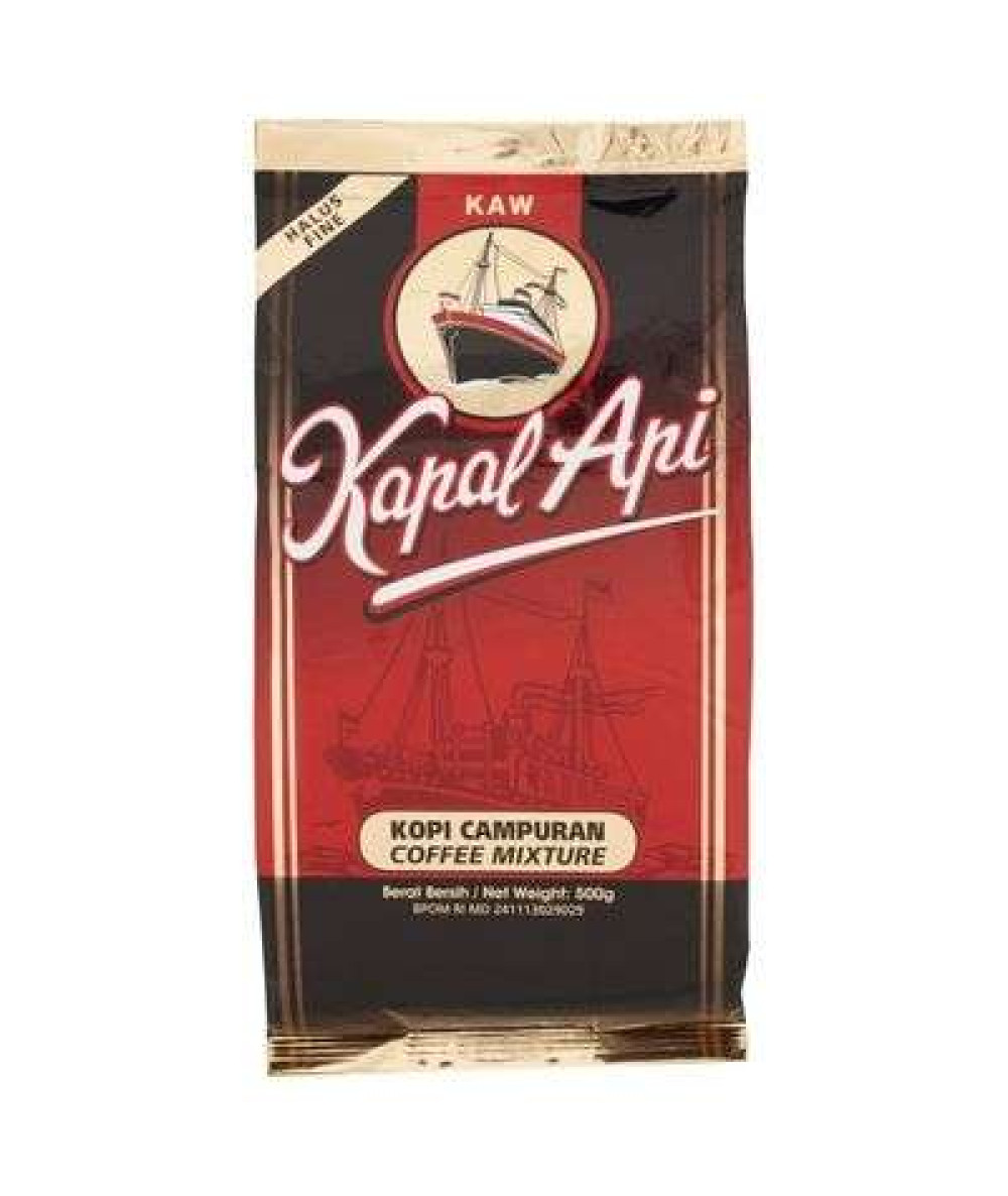 KAPAL API COFFEE (HALUS) 500G