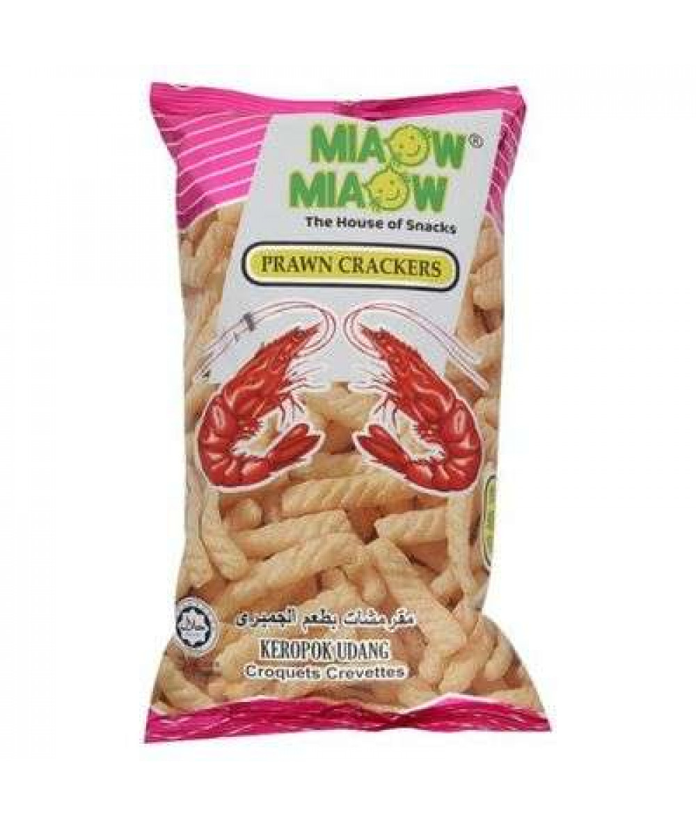 MIAOW MIAOW PRAWN CRACKERS 50G