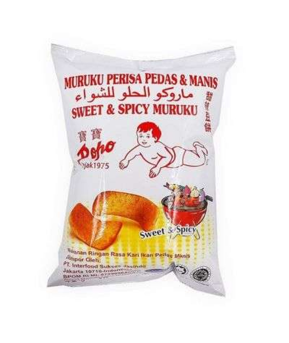 POPO MURUKU SNACK 65G SWEET & SPICY 