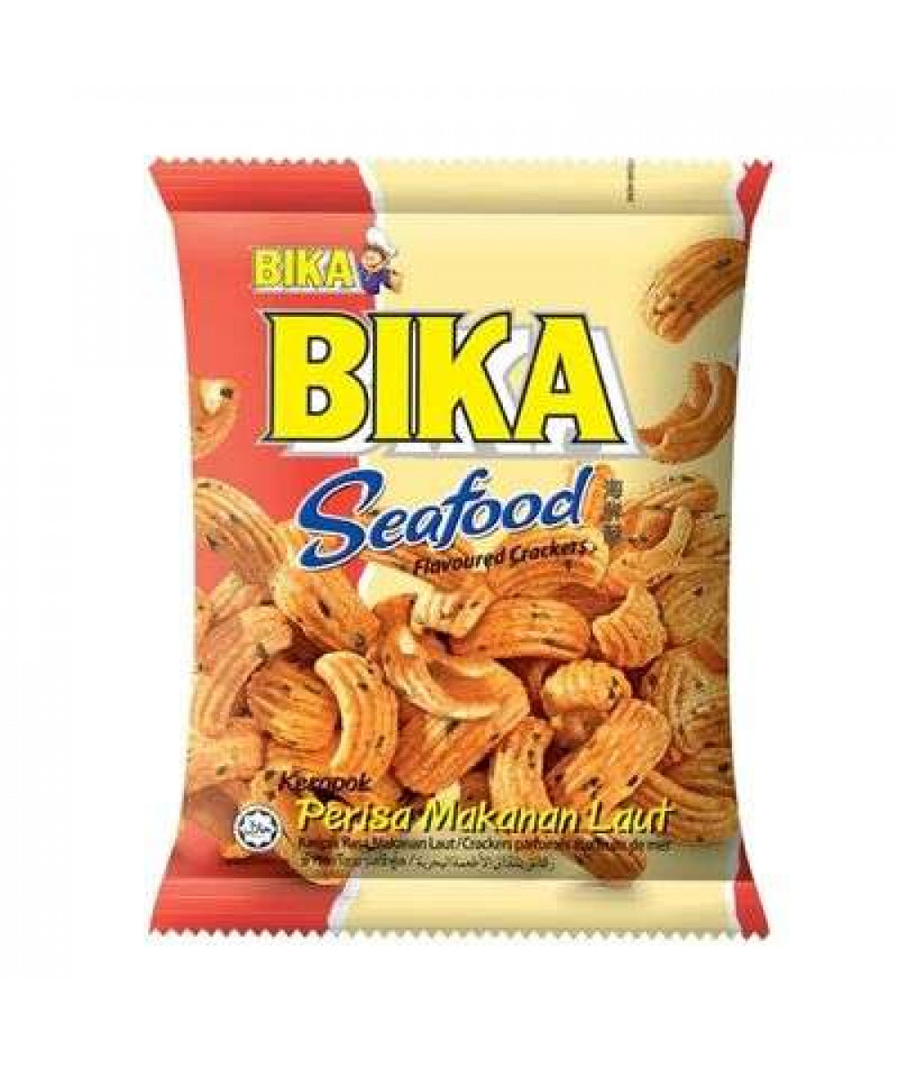 BIKA CRACKERS 60G SEAFOOD