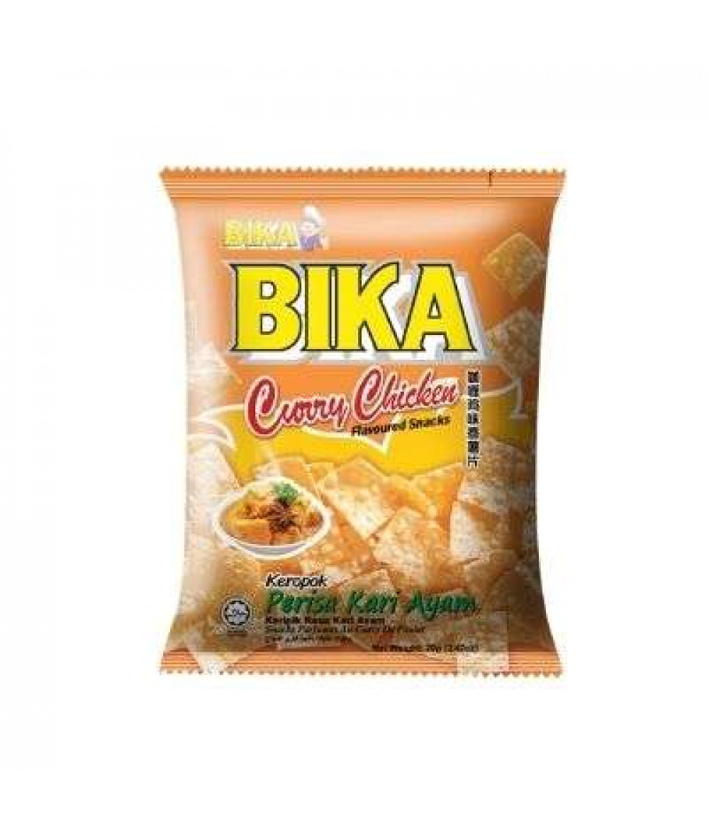 BIKA CRACKER 70G PERISA KARI