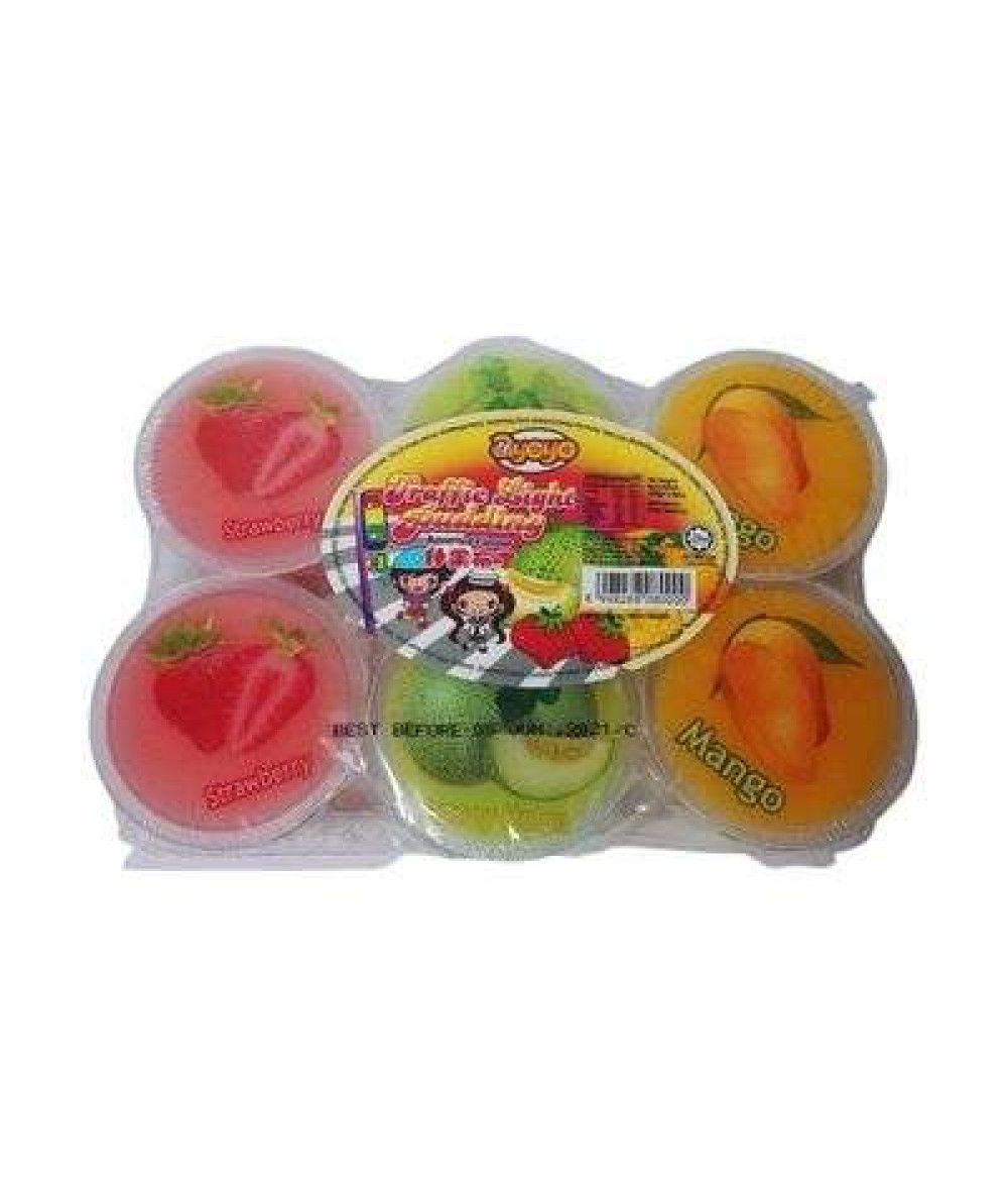 AYOYO TRAFIC LIGHT PUDDING 120G*6'S