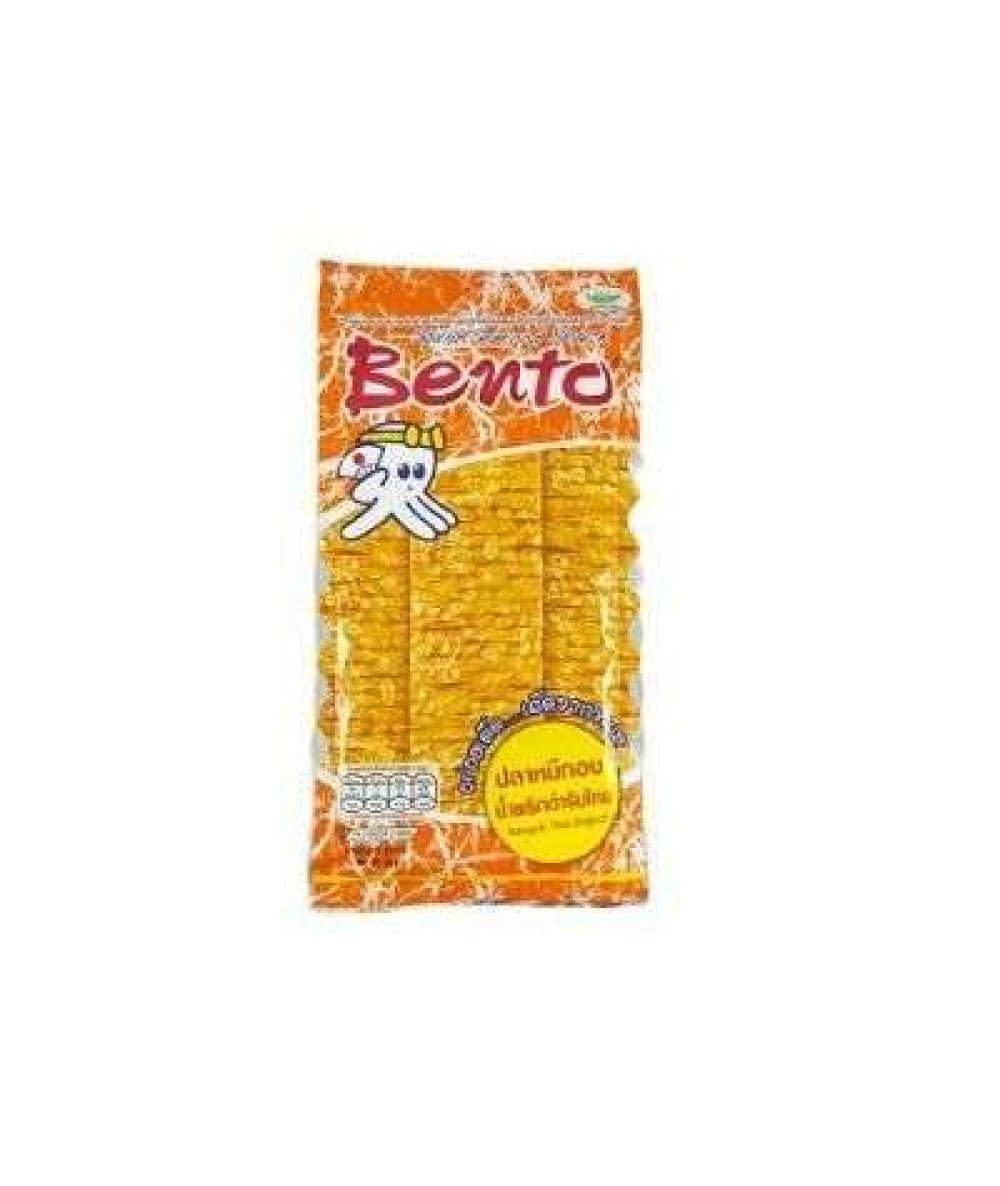 BENTO SQUID SEAFOOD SNACK THAI C/SAUCE 5G ORANGE