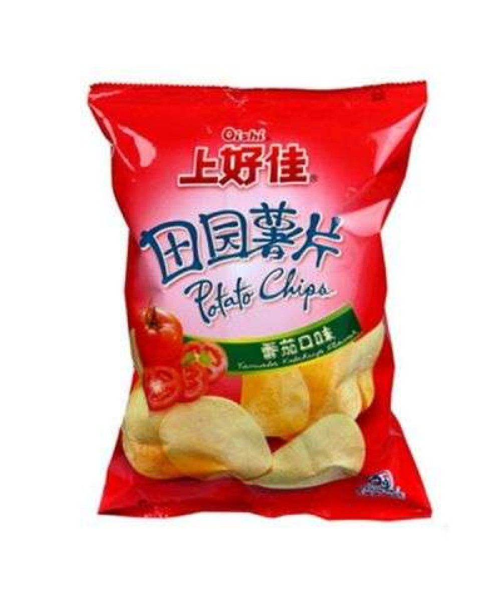 OISHI CHIPS 50G TOMATO	