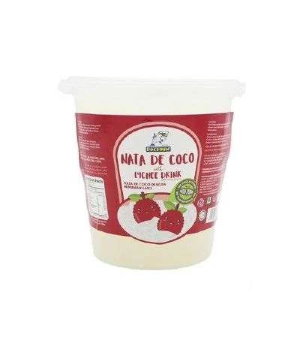 DOLPHIN NATA DE COCO 1.5KG LYCHEE