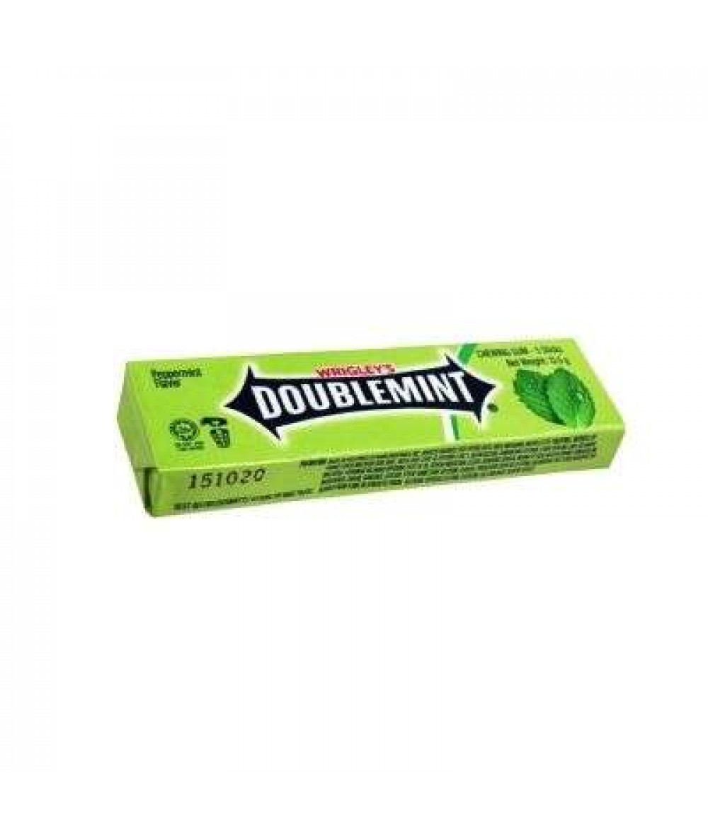 WRIGLEYS DOUBLEMINT 10P 14.6G PEPPERMINT