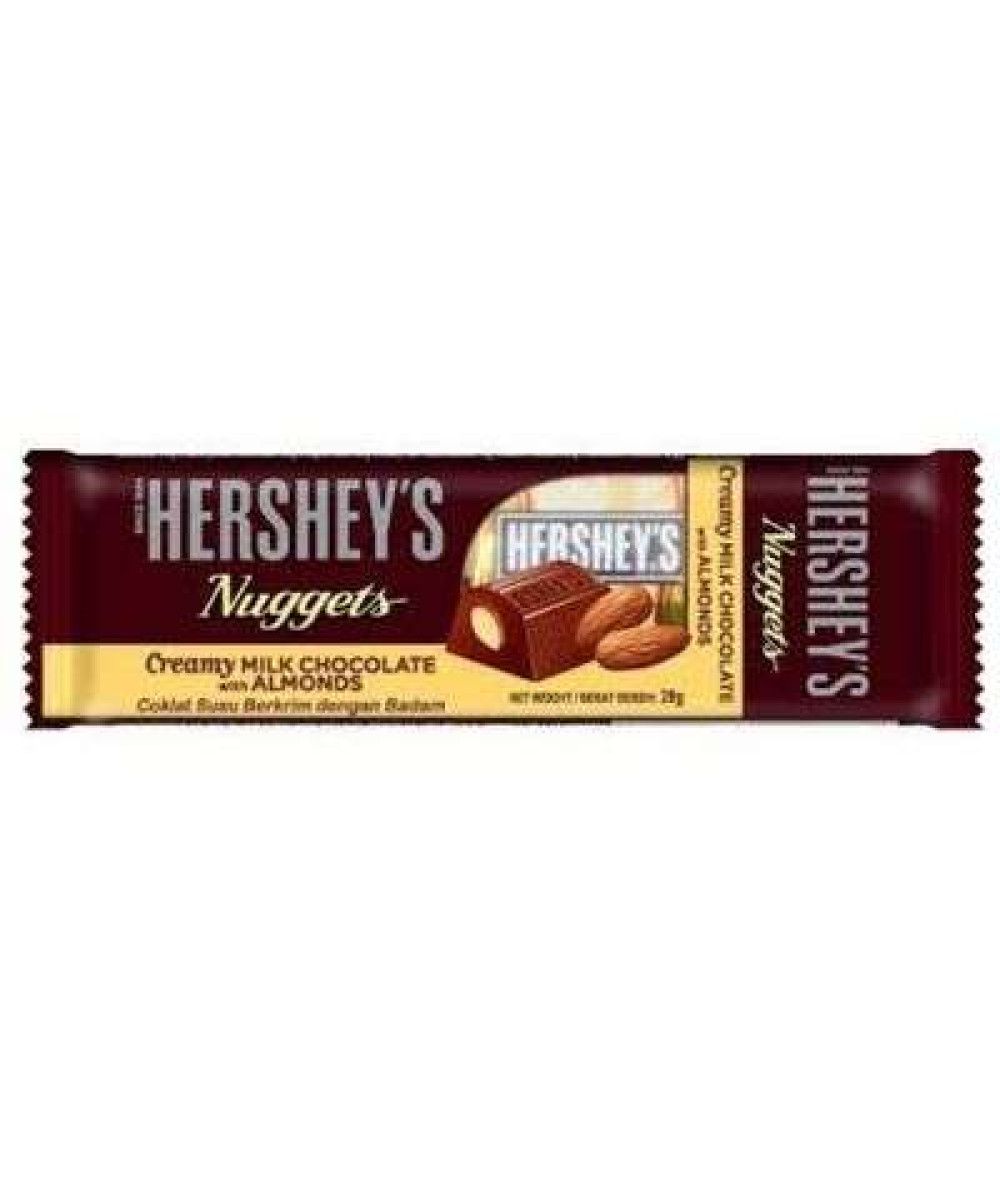 HERSHEY'S NUGGETS 28G ALMOND