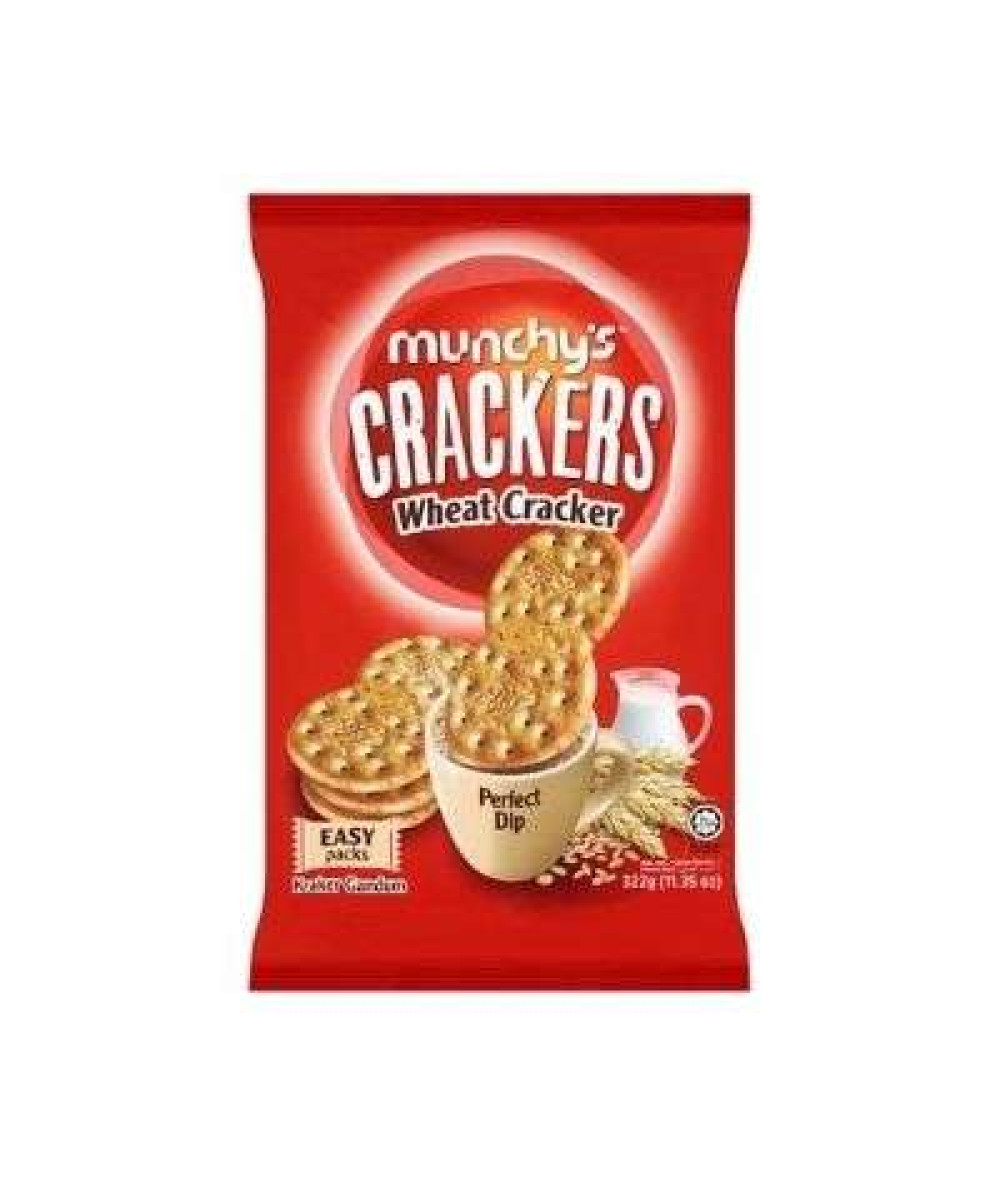 MUNCHY'S WHEAT CRACKERS 322G