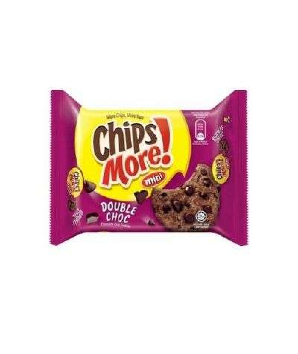 CHIPSMORE MINI 80G DOUBLE CHOC  