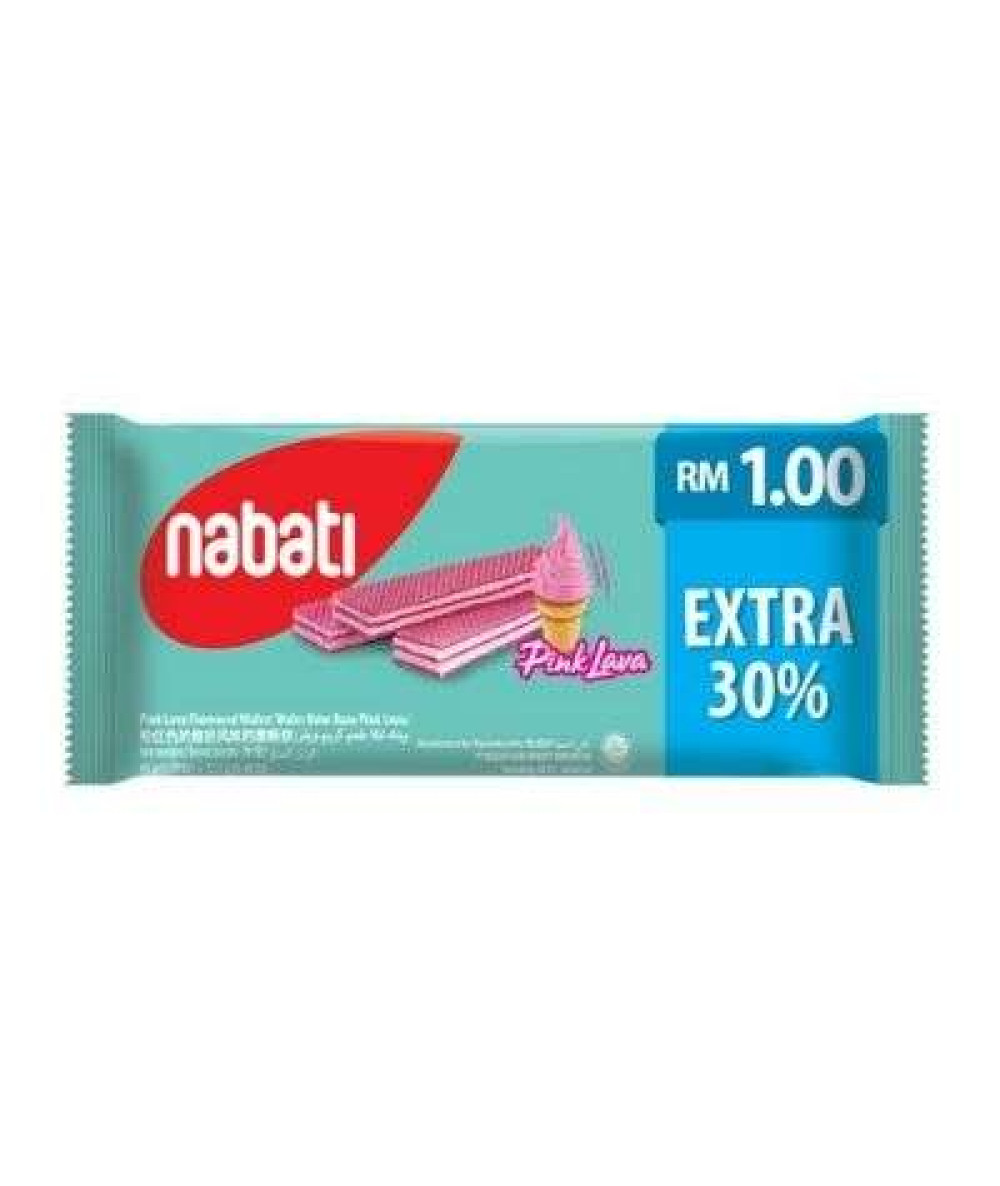 NABATI PINK LAVA WAFER 37G EXTRA 30%